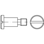  DIN 923 Flachkopfschrauben mit Schlitz und...