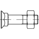 DIN 608 - Senkschrauben m. Vierkant