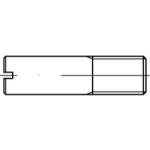 DIN 427 - Schaftschrauben m. Kegelk.