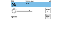 100 Stück, DIN 94 A 4 Splinte - Abmessung: 3,2 x 40