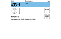 2000 Stück, DIN 433-1 A 2 Scheiben - Abmessung: 2,7 x 5 x0,5