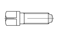 10 Stück, DIN 480 10.9 Vierkantschrauben mit Bund und Ansatzkuppe - Abmessung: M 16 x 70