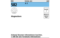 DIN 582 A 2 Ringmuttern - Abmessung: M 12, Inhalt: 10 Stück