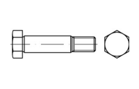 25 Stück, ~DIN 610 10.9 Sechskant-Passschrauben mit kurzem Gewindezapfen - Abmessung: M 12 x 40