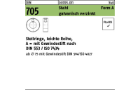 25 Stück, DIN 705 Stahl Form A galvanisch verzinkt Stellringe, leichte Reihe, mit Gewindestift DIN 553/ISO 7434 - Abmessung: A 10 x 20 x 10