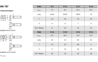 10 Stück, DIN 787 8.8 T-Nutenschrauben - Abmessung: 12 M 12 x 40