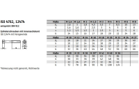 100 Stück, DIN 912 12.9 flZn/TL 480h Zylinderschrauben mit Innensechskant - Abmessung: M 10 x 60