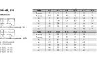 25 Stück, DIN 938 5.6 AD W7 galvanisch verzinkt Stiftschrauben, Einschraubende = 1 d - Abmessung: M 16 x 60