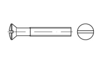 50 Stück, DIN 964 A 2 Linsensenkschrauben mit Schlitz - Abmessung: M 8 x 12