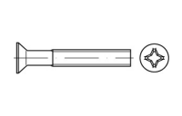 1000 Stück, DIN 965 A 4 H Senkschrauben mit Phillips-Kreuzschlitz H - Abmessung: M 2 x 4 -H