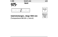 1 Stück, ~DIN 975 Stahl Gewindestangen, Länge 1000 mm - Abmessung: M 8