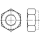 1000 Stück, DIN 985 8 (<=M 5 = 6#8 ) galv. verz. 8 DiSP + SL Sechskantmuttern mit Klemmteil, mit nichtmetallischem Einsatz, nied. Form - Abmessung: M 3