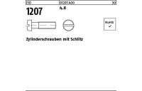 2000 Stück, ISO 1207 4.8 Zylinderschrauben mit Schlitz - Abmessung: M 2 x 4