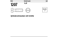 2000 Stück, ISO 1207 4.8 Zylinderschrauben mit Schlitz - Abmessung: M 3 x 35