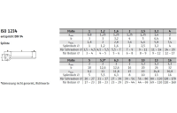 100 Stück, ISO 1234 A 4 Splinte - Abmessung: 1,6 x 32