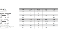 1000 Stück, ISO 1479 A 2 Form C Sechskant-Blechschrauben, C = mit Spitze - Abmessung: C 2,9 x 32