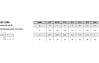 50 Stück, ISO 1580 A 4 Flachkopfschrauben mit Schlitz - Abmessung: M 8 x 25