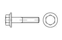 100 Stück, EN 1665 8.8 Sechskantschrauben mit Flansch, schwere Reihe - Abmessung: M 12 x 50