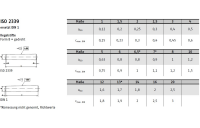 25 Stück, ISO 2339 A 1 Form B Kegelstifte, Kegel 1:50, gedreht - Abmessung: 4 x 32