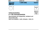 100 Stück, DIN 3017 1.4016 (W2) Form A Schlauchschellen, mit Schneckenantrieb - Abmessung: 10- 16/ 7,5 C6