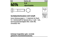 500 Stück, ISO 4014 8.8 flZn/TL 480h (zinklamellenbesch.) Sechskantschrauben mit Schaft - Abmessung: M 6 x 30