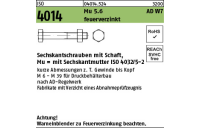 100 Stück, ISO 4014 Mu 5.6 AD W7 feuerverzinkt Sechskantschrauben mit Schaft, mit Sechskantmutter ISO 4032/5-2 - Abmessung: M 12 x 50