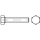 200 Stück, ISO 4017 10.9 flZn/TL 480h (zinklamellenbesch.) Sechskantschrauben mit Gewinde bis Kopf - Abmessung: M 6 x 55