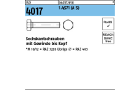 1 Stück, ISO 4017 1.4571 (A 5) Sechskantschrauben mit Gewinde bis Kopf - Abmessung: M 10 x 45