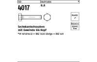 100 Stück, ISO 4017 8.8 Sechskantschrauben mit Gewinde bis Kopf - Abmessung: M 10 x 55