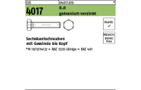 1 Stück, ISO 4017 8.8 galvanisch verzinkt Sechskantschrauben mit Gewinde bis Kopf - Abmessung: M 24 x 140