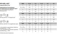 10 Stück, ISO 4026 A 2 Gewindestifte mit Kegelkuppe und Innensechskant - Abmessung: M 16 x 20