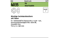 50 Stück, ISO 4035 04 flZn/TL 480h (zinklamellenbesch.) Niedrige Sechskantmuttern mit Fasen - Abmessung: M 24