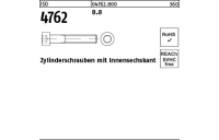 100 Stück, ISO 4762 8.8 Zylinderschrauben mit Innensechskant - Abmessung: M 4 x 5