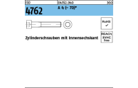 200 Stück, ISO 4762 A 4 - 70 Zylinderschrauben mit Innensechskant - Abmessung: M 4 x 6*