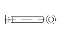 200 Stück, ~ISO 4762 8.8 VG Zylinderschrauben mit Innensechskant, mit Vollgewinde - Abmessung: M 5 x 50