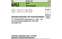 500 Stück, ISO 4762 8.8 flZn/TL 480h (zinklamellenbesch.) Zylinderschrauben mit Innensechskant - Abmessung: M 6 x 20