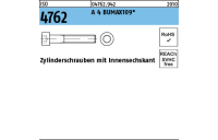 100 Stück, ISO 4762 A 4 BUMAX109 Zylinderschrauben mit Innensechskant - Abmessung: M 6 x 20