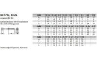 50 Stück, ISO 4762 A 4 - 80 Zylinderschrauben mit Innensechskant, - Abmessung: M 16 x 40