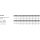 100 Stück, DIN 6331 10 Sechskantmuttern mit Bund, mit einer Höhe von 1,5d - Abmessung: M 6 SW 10