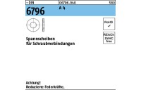 100 Stück, ~DIN 6796 A 4 Spannscheiben für Schraubenverbindungen - Abmessung: 8 x 18 x 2