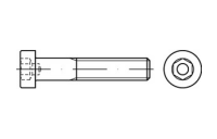 200 Stück, DIN 6912 010.9 Zylinderschrauben mit Innensechskant, niedriger Kopf, mit Schlüsselführung - Abmessung: M 8 x 45