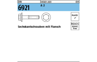 200 Stück, DIN 6921 A 2 Sechskantschrauben mit Flansch - Abmessung: M 5 x 12