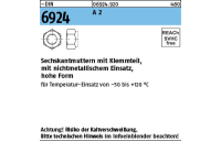 1000 Stück, ~DIN 6924 A 2 Sechskantmuttern mit Klemmteil, mit nichtmetallischem Einsatz, hohe Form - Abmessung: M 5