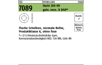 100 Stück, ISO 7089 Stahl 200 HV galv. verz. 8 DiSP Flache Scheiben, normale Reihe, Produktklasse A, ohne Fase - Abmessung: 30