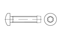 500 Stück, DIN 7500 Stahl Form CE-ISR/PE galvanisch verzinkt Gewindefurchende Schrauben, ISR, metr. Gewinde, Linsenkopf nach ISO 14583 - Abmessung: CEM 8 x 12-T45