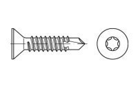 1000 Stück, DIN 7504 Stahl Form P-ISR galvanisch verzinkt Bohrschrauben, mit Blechschrauben-Gew., mit Senkkopf nach DIN 7982, mit ISR - Abmessung: P 3,5 x 16 -T15