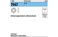 10 Stück, ~DIN 7967 A 4 Sicherungsmuttern (Palmuttern) - Abmessung: M 27