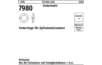 100 Stück, ~DIN 7980 Federstahl Federringe für Zylinderschrauben - Abmessung: 4