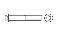 500 Stück, ~DIN 7984 08.8 ISR galvanisch verzinkt Zylinderschrauben mit Innensechsrund, niedriger Kopf - Abmessung: M 3 x 12 -T10