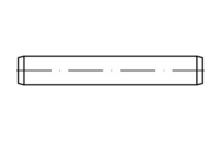 1000 Stück, ISO 8734 Stahl gehärtet Typ A Zylinderstifte, Toleranzfeld m6, durchgehärtet - Abmessung: 1 m6 x 6